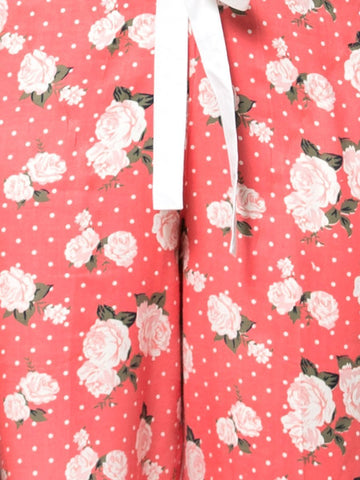 White Roses Pyjama Pants