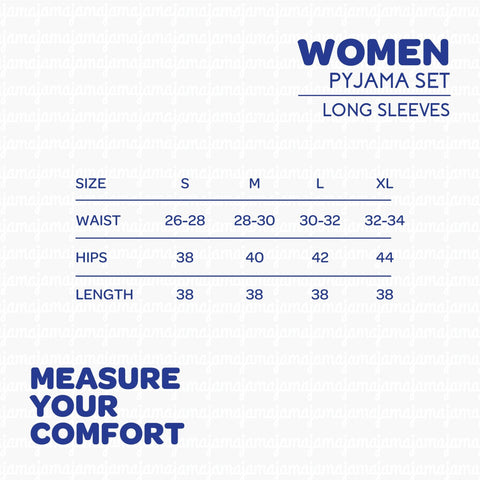 Tiny Green Prints Long Sleeves Pyjama Set